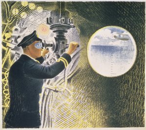 潜水艦 作： Eric Ravilious